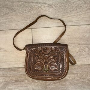 Tooled Leather handbag